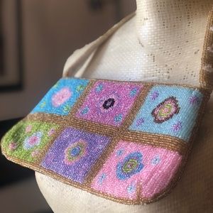 ART DECO BEADED Shoulder Bag/Evening Bag/ Hand Bag